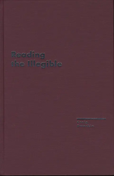 Cover of Reading the Illegible