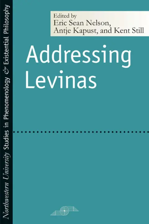 Cover of Addressing Levinas