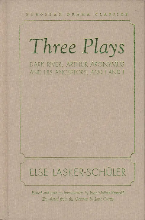 Cover of Three Plays