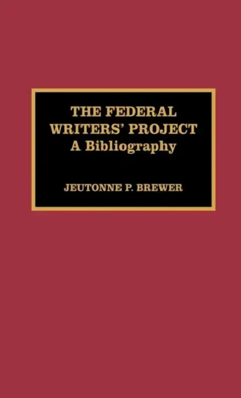 Cover of The Federal Writers' Project