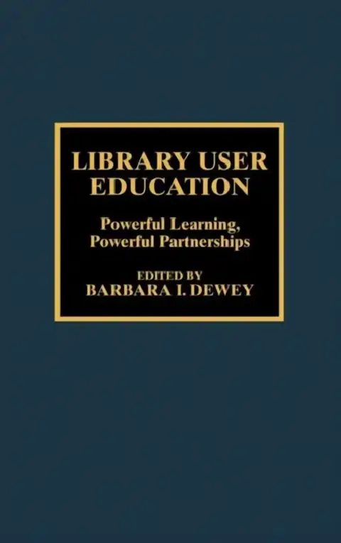 Cover of Library User Education