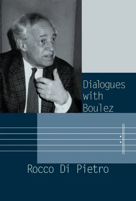 Cover of Dialogues with Boulez