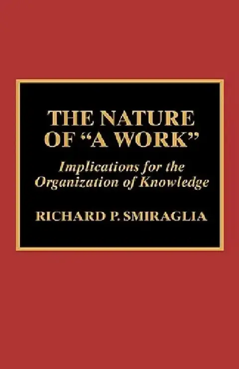 Cover of The Nature of 'a Work'