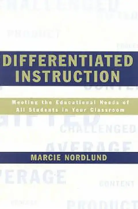 Cover of Differentiated Instruction