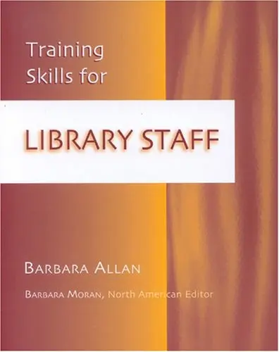 Cover of Training Skills for Library Staff