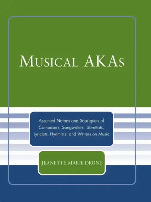 Cover of Musical AKAs