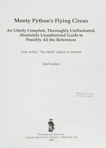 Cover of Monty Python's Flying Circus