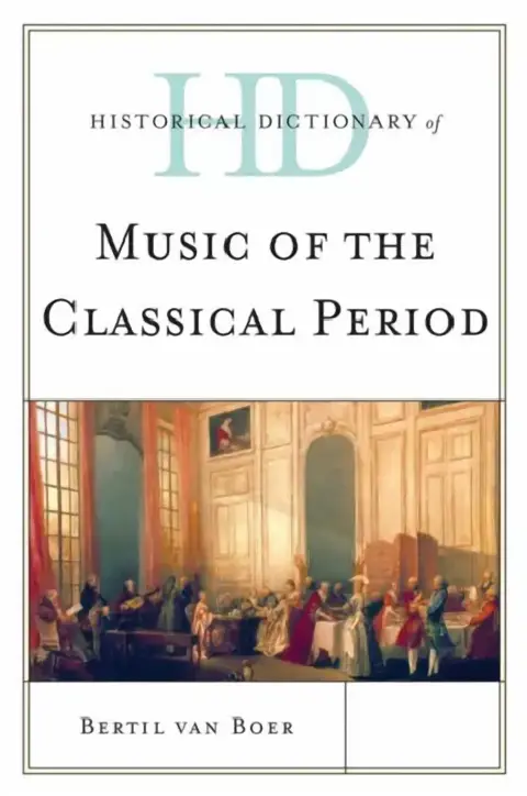 Cover of Historical Dictionary of Music of the Classical Period
