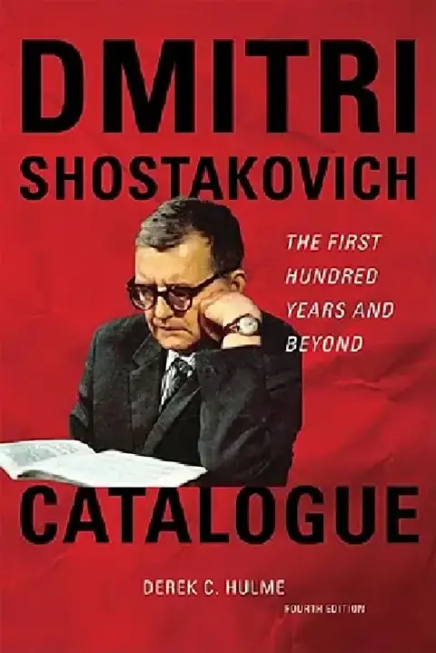 Cover of Dmitri Shostakovich Catalogue
