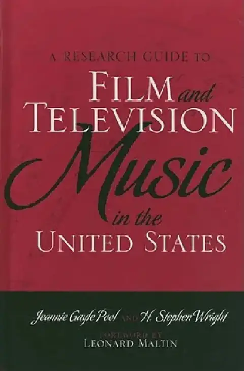 Cover of Research Guide to Film and Television Music in the United States