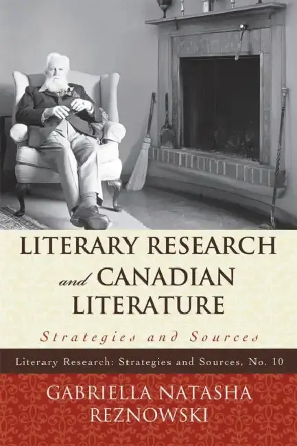 Cover of Literary Research and Canadian Literature
