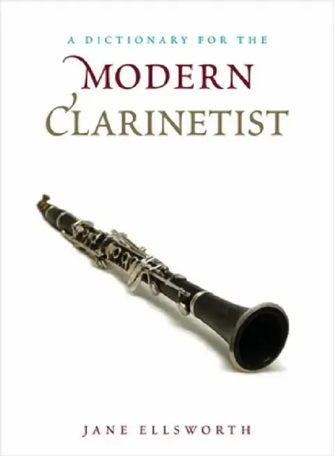 Cover of Dictionary for the Modern Clarinetist