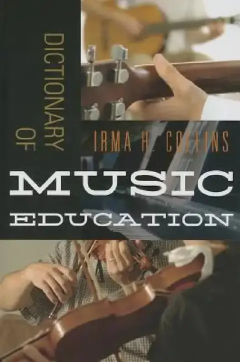 Cover of Dictionary of Music Education
