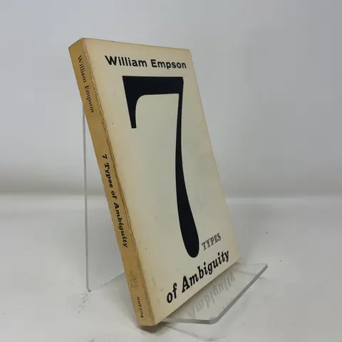Cover of Seven Types of Ambiguity