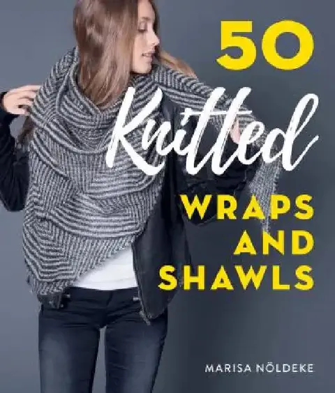 Cover of 50 Knitted Wraps & Shawls