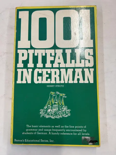 Cover of 1001 Pitfalls in German