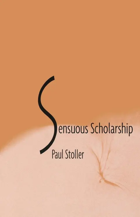 Cover of Sensuous Scholarship