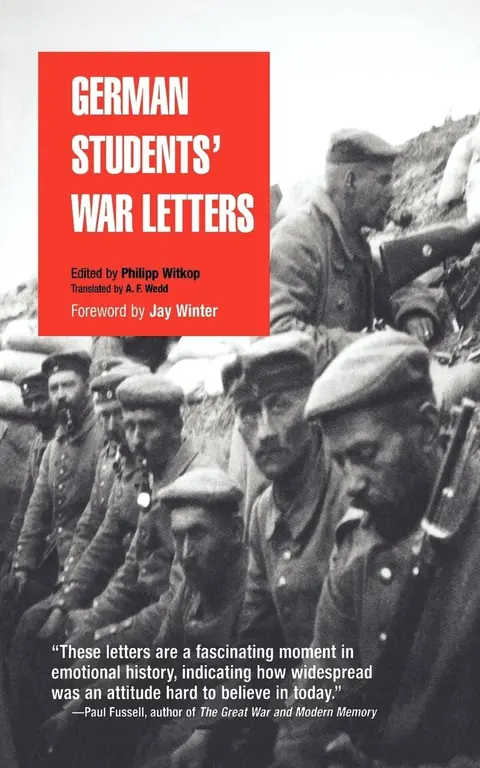Cover of German Students' War Letters
