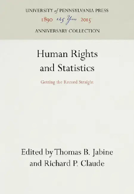 Cover of Human Rights and Statistics