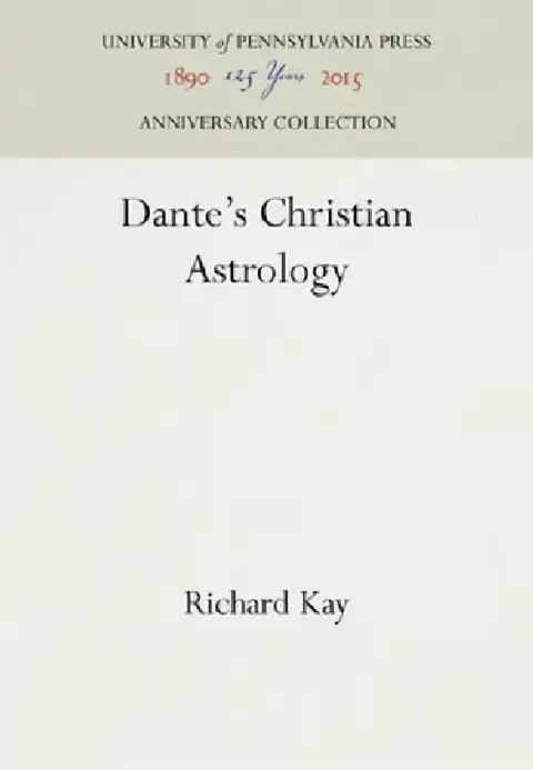 Cover of Dante's Christian Astrology