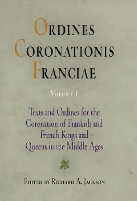 Cover of Ordines Coronationis Franciae, Volume 1