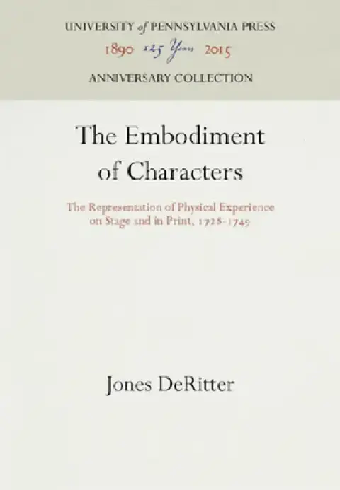 Cover of The Embodiment of Characters
