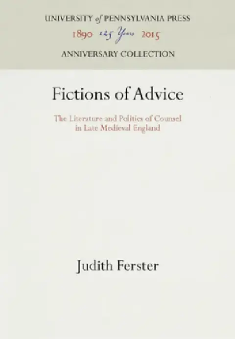 Cover of Fictions of Advice