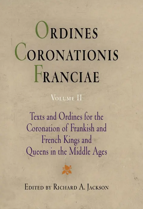Cover of Ordines Coronationis Franciae