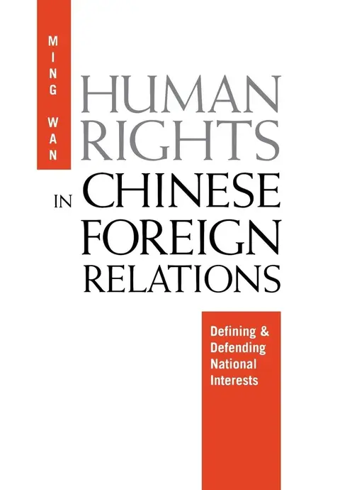 Cover of Human Rights in Chinese Foreign Relations
