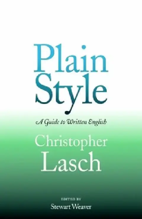 Cover of Plain Style