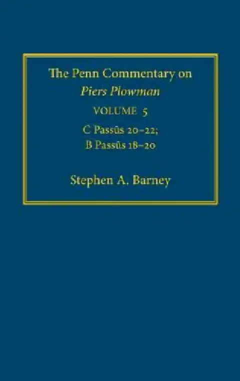 Cover of The Penn Commentary on Piers Plowman, Volume 5