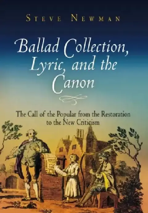 Cover of Ballad Collection, Lyric, and the Canon