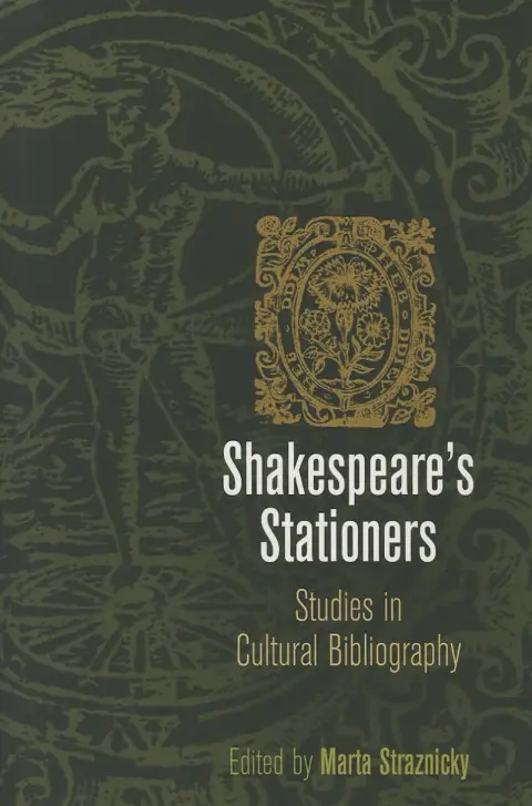 Cover of Shakespeare's Stationers