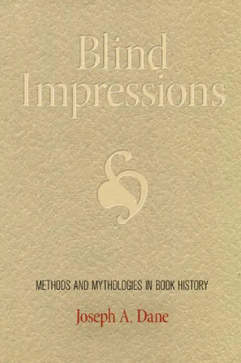 Cover of Blind Impressions