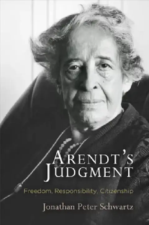 Cover of Arendt's Judgment