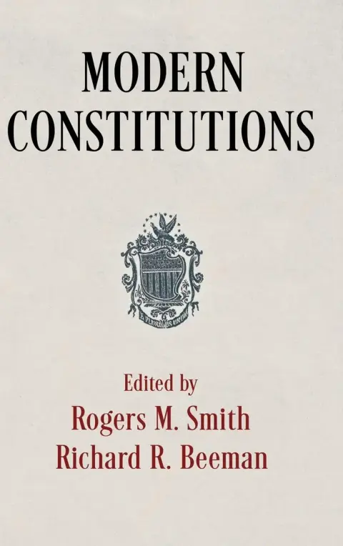 Cover of Modern Constitutions