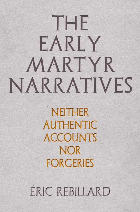 Cover of The Early Martyr Narratives