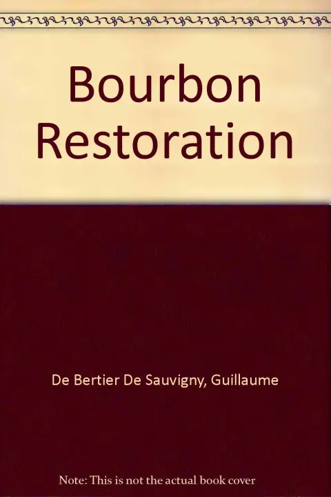 Cover of Bourbon Restoration