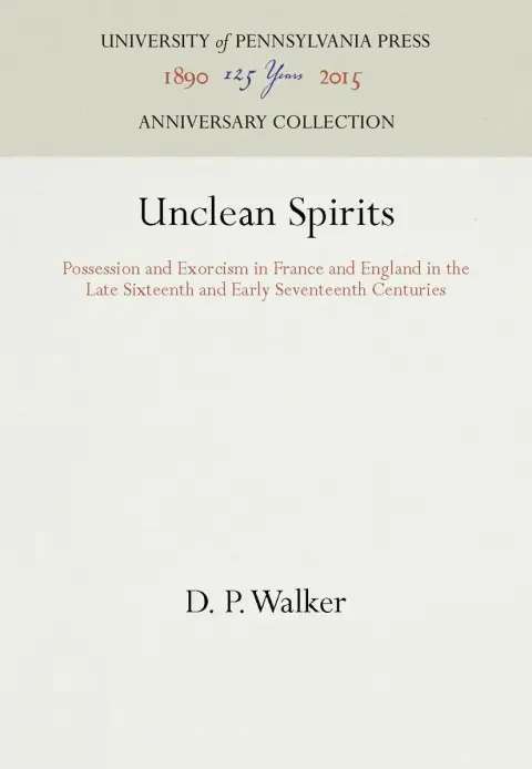 Cover of Unclean Spirits