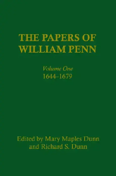 Cover of The Papers of William Penn, Volume 1