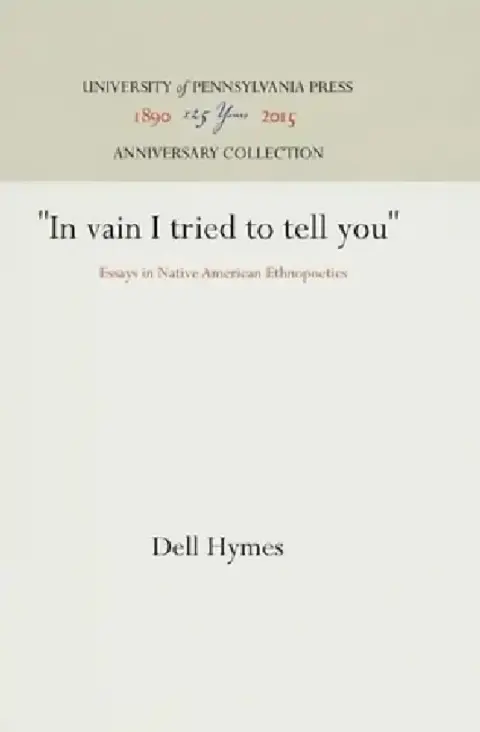 Cover of In Vain I Tried to Tell You