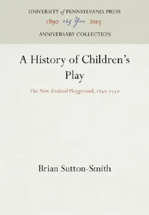 Cover of A History of Children's Play