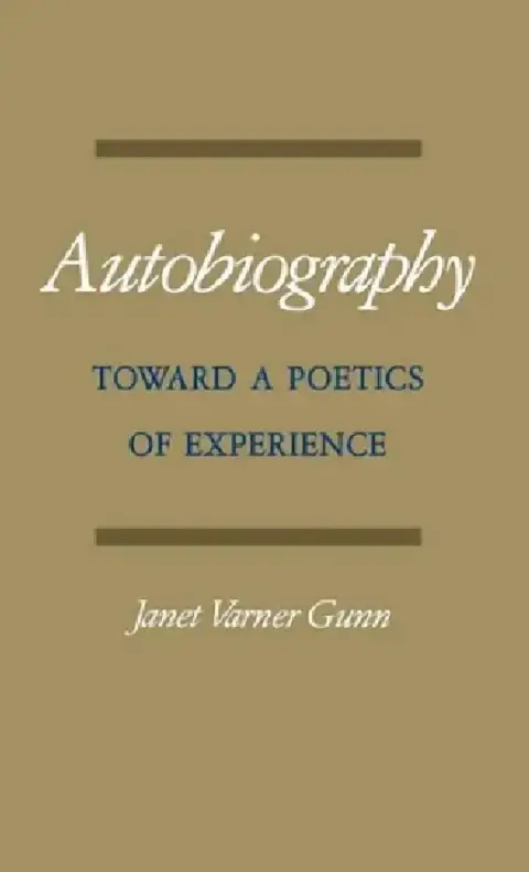 Cover of Autobiography