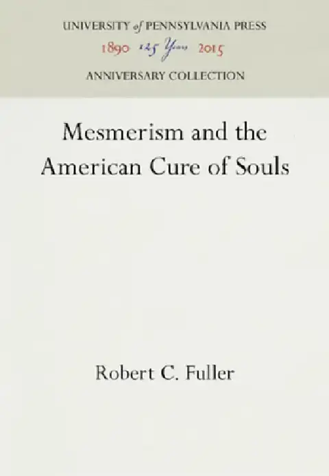 Cover of Mesmerism and the American Cure of Souls