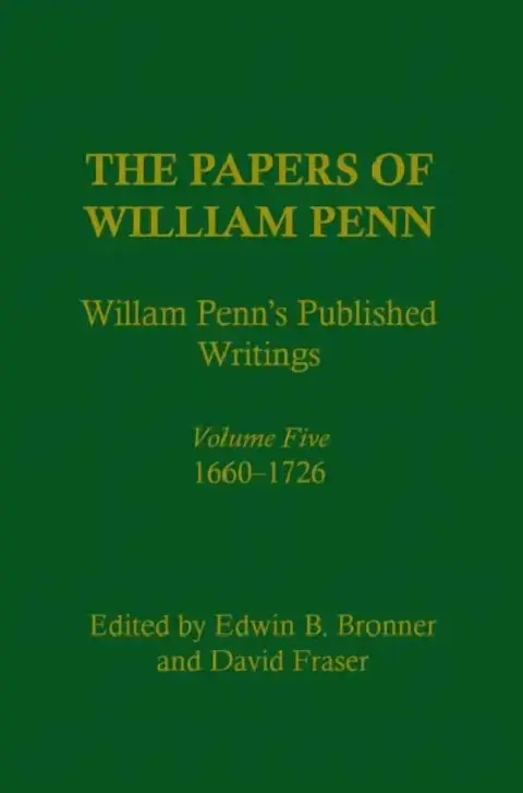 Cover of The Papers of William Penn, Volume 5