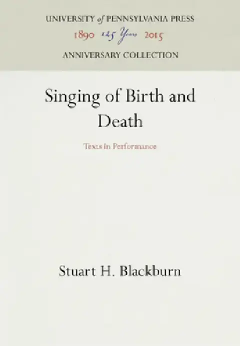 Cover of Singing of Birth and Death