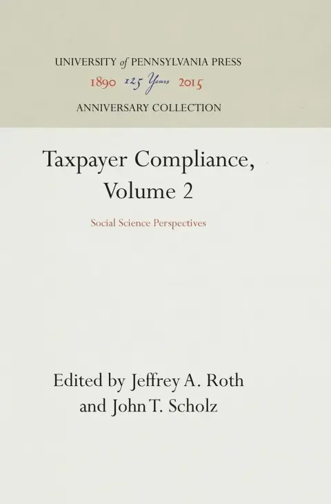 Cover of Taxpayer Compliance