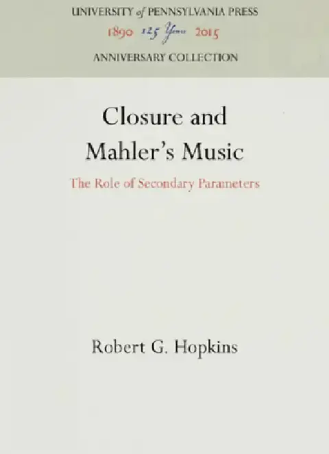 Cover of Closure and Mahler's Music