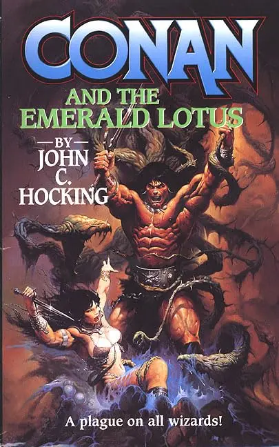 Cover of Conan and the Emerald Lotus