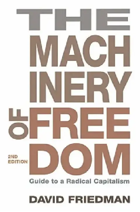 Cover of Machinery of Freedom